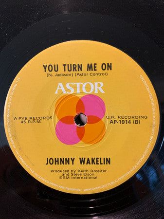 Johnny Wakelin : Africa Man (7", Single)