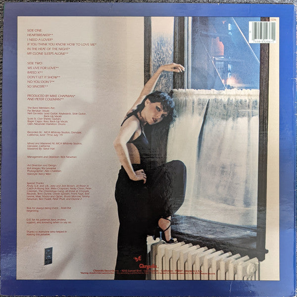 Pat Benatar : In The Heat Of The Night (LP, Album, San)