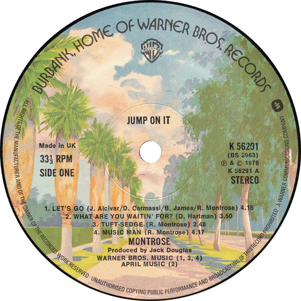Montrose (2) : Jump On It (LP, Album)