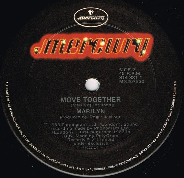 Marilyn : Calling Your Name (12", Ltd)