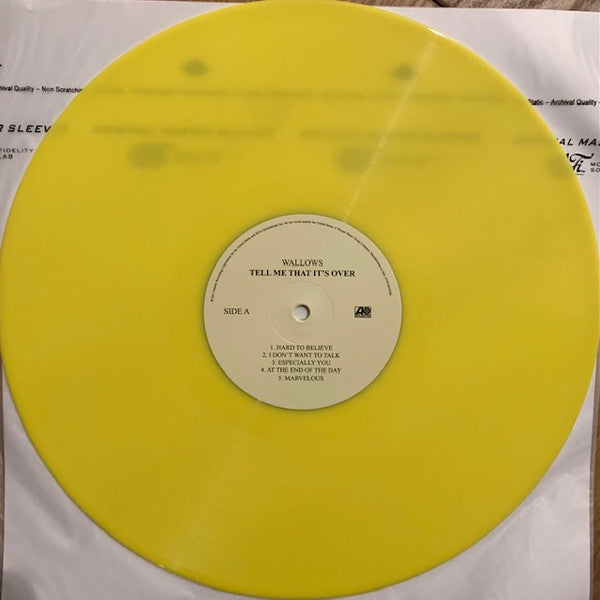 Wallows : Tell Me That It's Over (LP, Album, Yel)