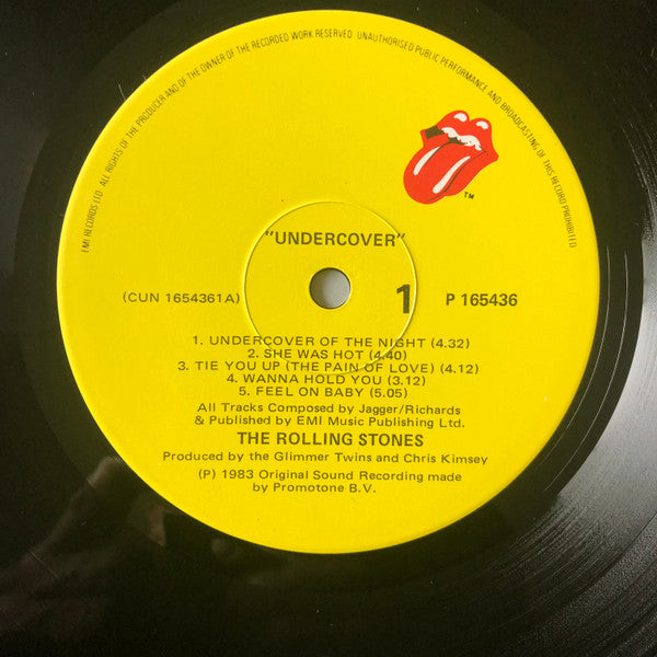 The Rolling Stones : Undercover (LP, Album)