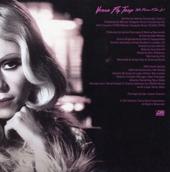 Marina (75) : Venus Fly Trap (7", Single, Gre)