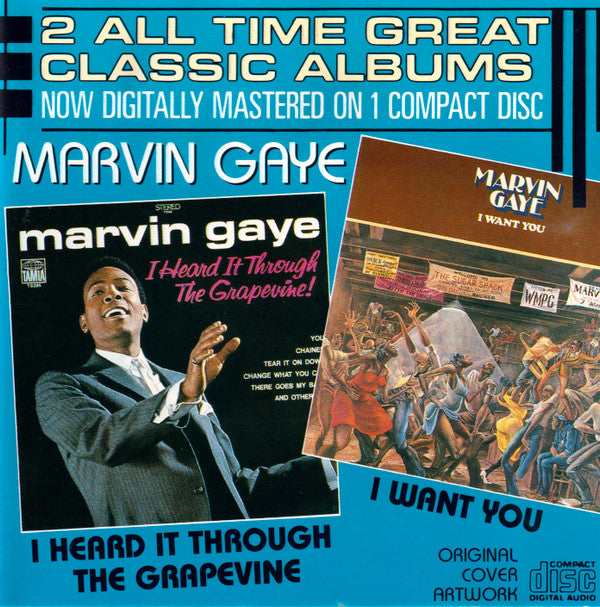 Marvin Gaye : I Heard It Through The Grapevine / I Want You (CD, Comp)