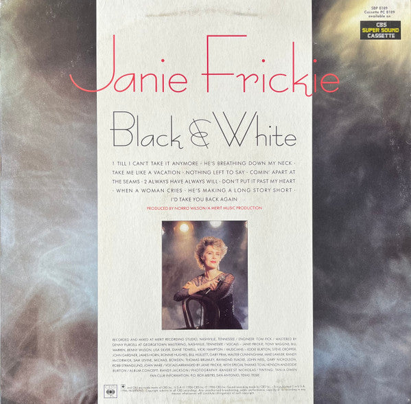 Janie Fricke : Black & White (LP)