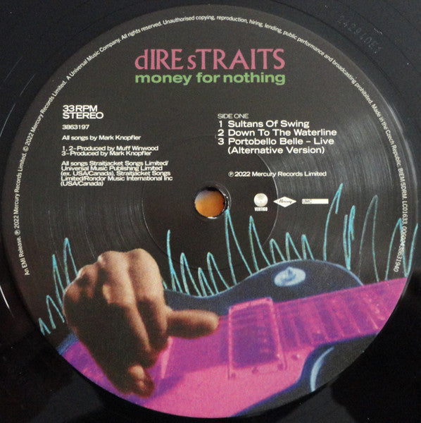 Dire Straits : Money For Nothing (2xLP, Comp, RE, RM, 180)