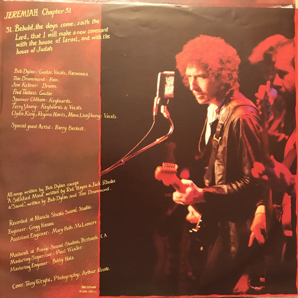 Bob Dylan : Saved (LP, Album)