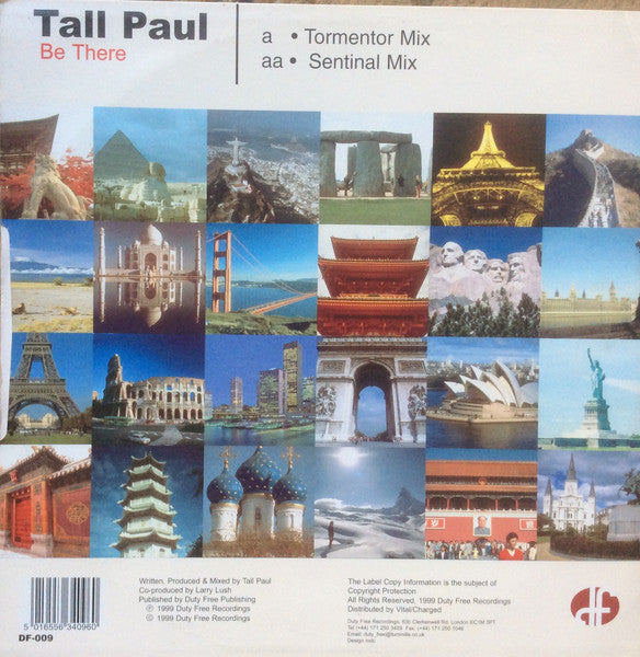Tall Paul : Be There (12", Whi)
