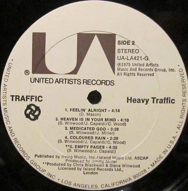 Traffic : Heavy Traffic (LP, Comp, All)
