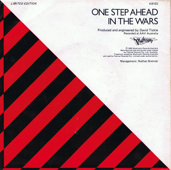 Split Enz : One Step Ahead (7", Single, Ltd)