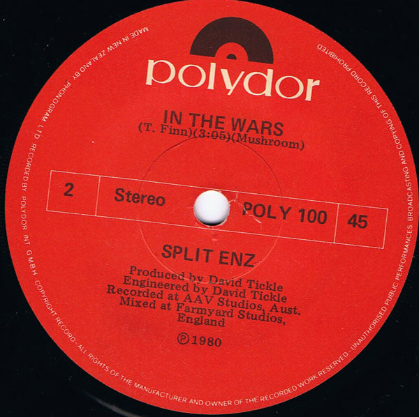 Split Enz : One Step Ahead (7", Single, Ltd)