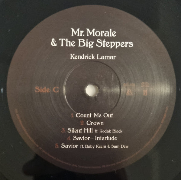 Kendrick Lamar : Mr. Morale & The Big Steppers (2xLP, Album)