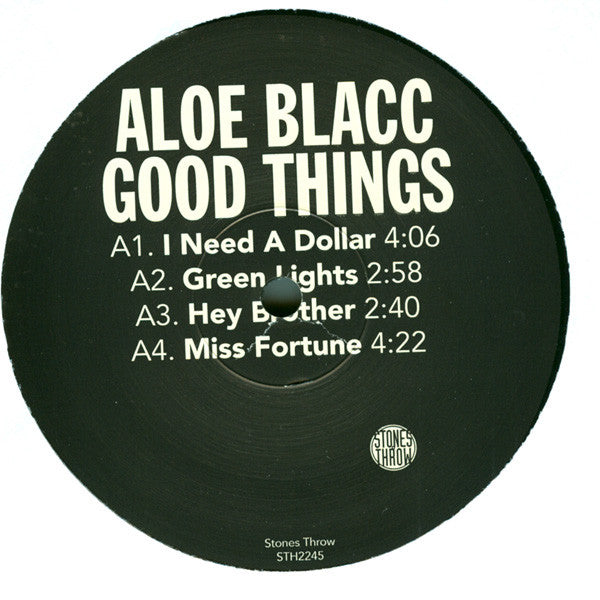 Aloe Blacc : Good Things (2xLP, Album)