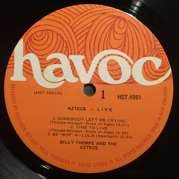 Aztecs* : Live (LP)
