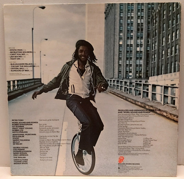Peter Tosh : Mystic Man (LP, Album, MO )