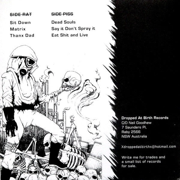 Rat Piss : Rat Piss (7")