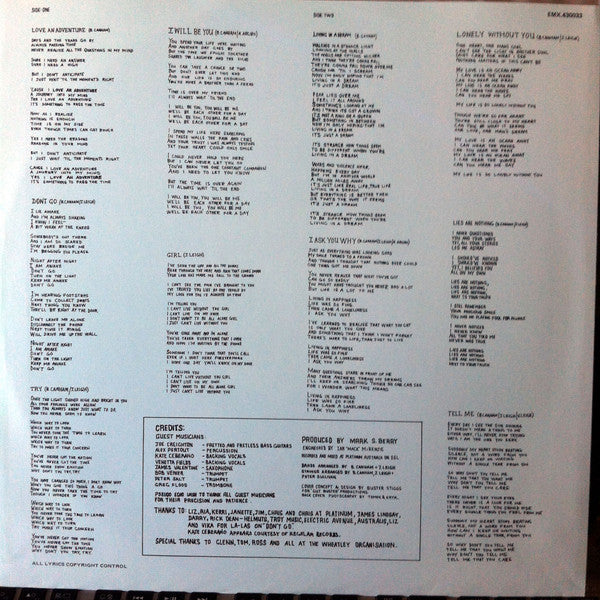 Pseudo Echo : Love An Adventure (LP, Album)