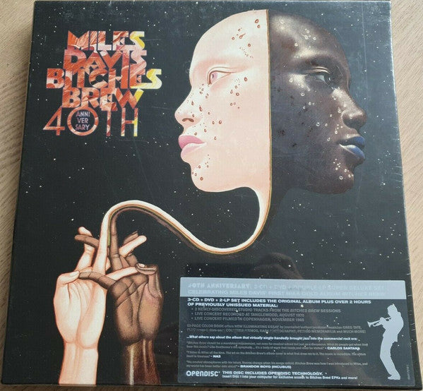 Miles Davis : Bitches Brew (2xLP, Album, RE, 180 + CD, Enh, Ope + 2xCD + DVD-V)