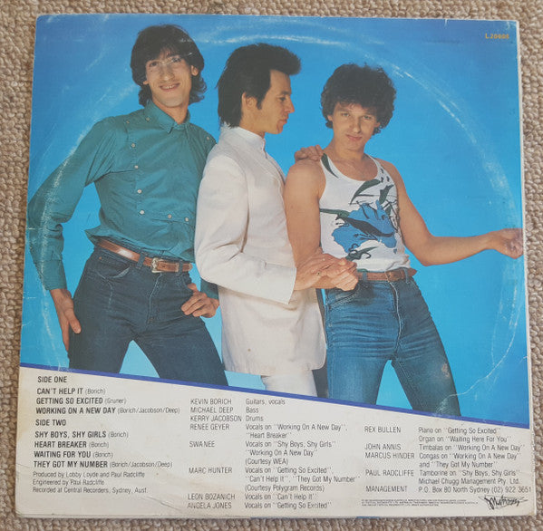 Kevin Borich Express : Shy Boys Shy Girls (10", MiniAlbum)
