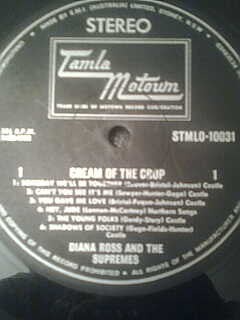 The Supremes : Cream Of The Crop (LP, Album)