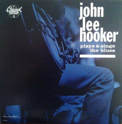 John Lee Hooker : Plays & Sings The Blues (LP, Album, RE, Pin)