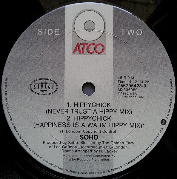 Soho (2) : Hippychick (12")