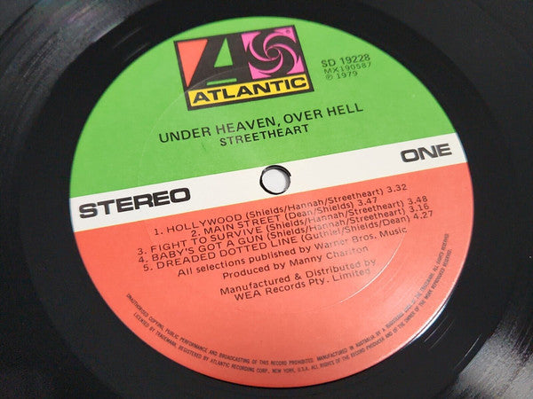 Streetheart : Under Heaven Over Hell (LP, Album)