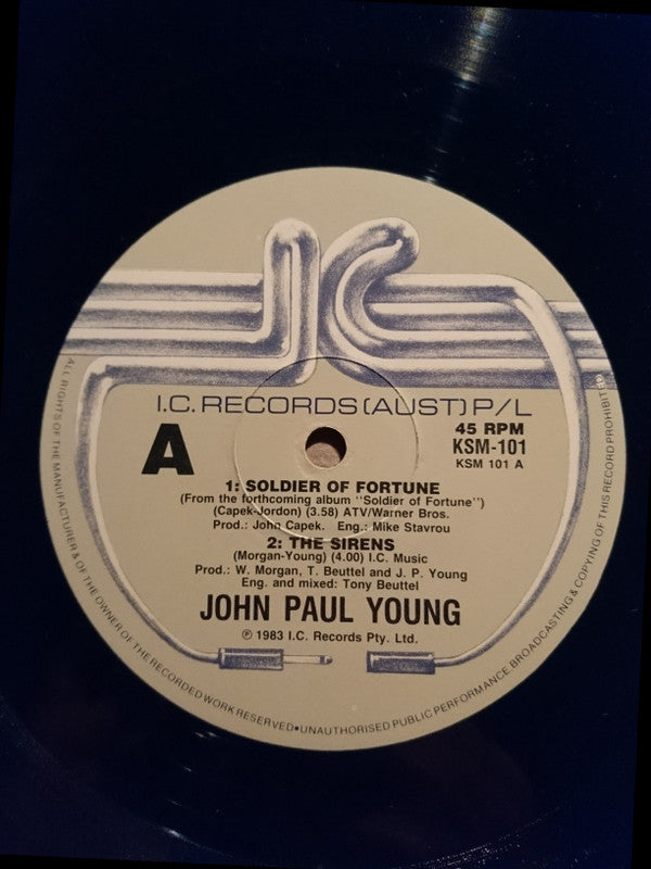 John Paul Young : Soldier Of Fortune (12", Maxi)