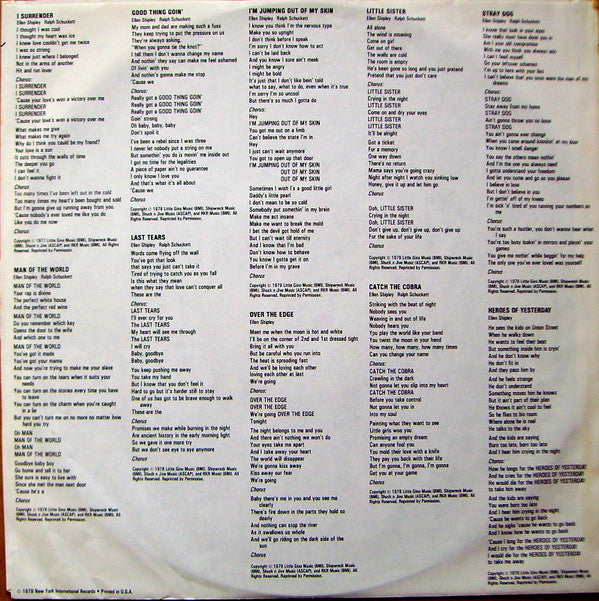 Ellen Shipley : Ellen Shipley (LP, Album, In)