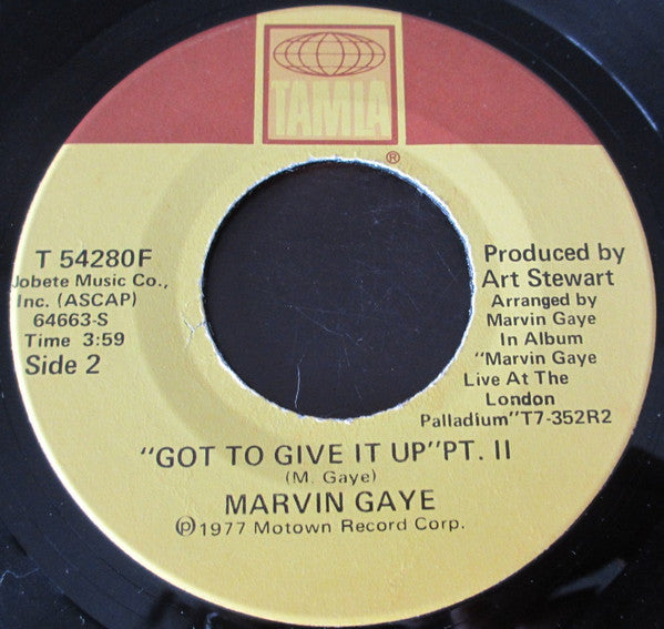 Marvin Gaye : Got To Give It Up (7", Single, Mon)