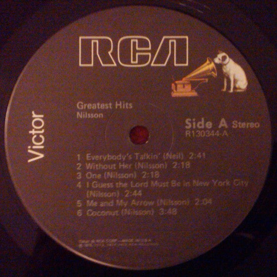Nilsson* : Greatest Hits (LP, Comp, RE, RCA)