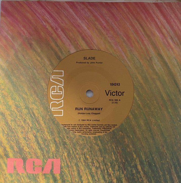 Slade : Run Runaway (7", Single)