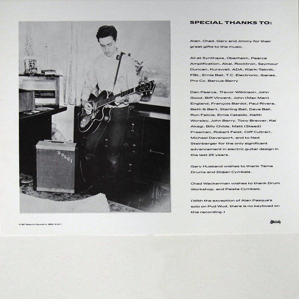 Allan Holdsworth : Sand (LP, Album)