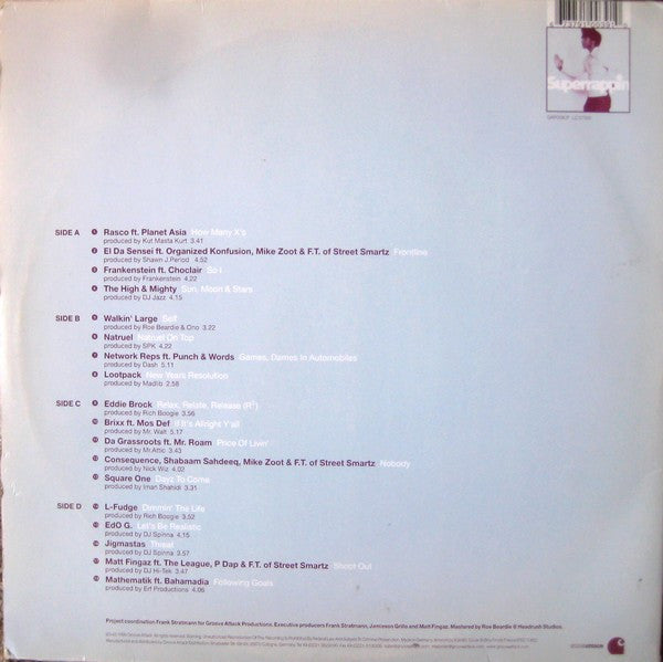 Various : Superrappin (The Album) (2xLP, Album, Comp)