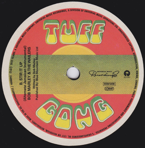 Bob Marley & The Wailers : Stir It Up (7", RSD, Single)