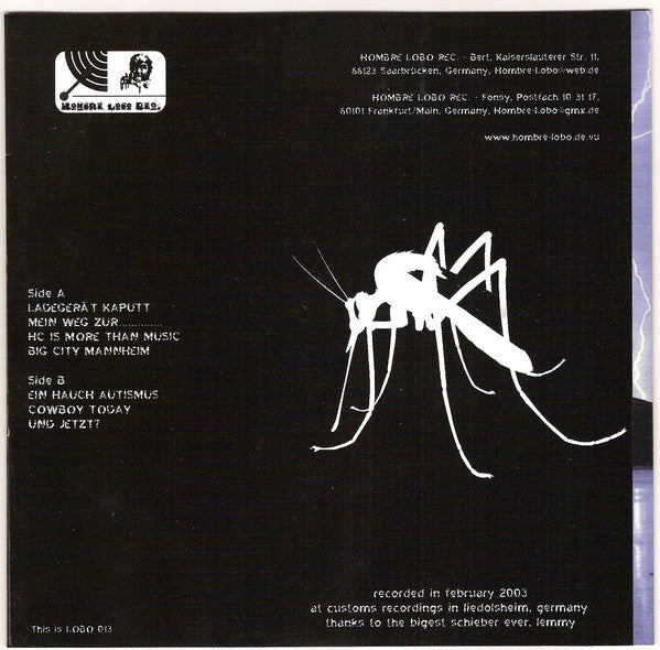 My Own Lies : Sounds Like An Accident (7")