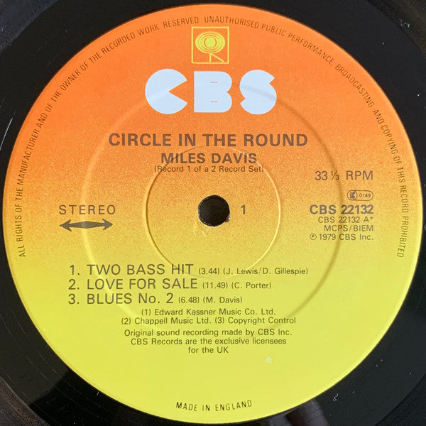 Miles Davis : Circle In The Round (2xLP, Comp)