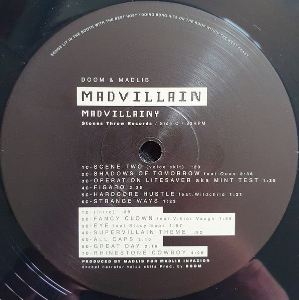 Madvillain : Madvillainy (2xLP, Album, RE, RP)