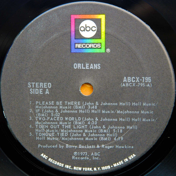 Orleans : Orleans (LP, Album, San)