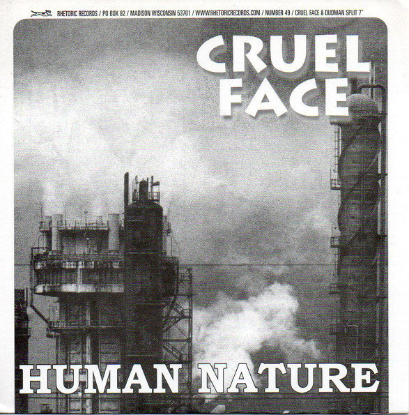 Cruel Face (3) / Dudman : Human Nature (7")
