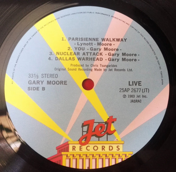 Gary Moore : Live (LP, Album)