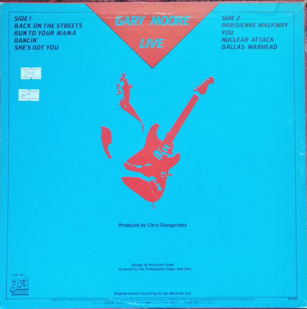 Gary Moore : Live (LP, Album)