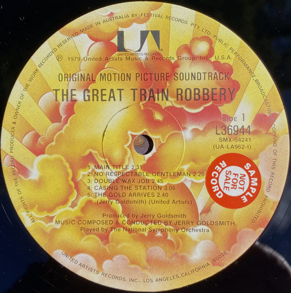 Jerry Goldsmith : The Great Train Robbery (Original Motion Picture Soundtrack) (LP, Album)