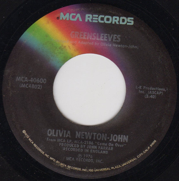 Olivia Newton-John : Don't Stop Believin' (7", Pin)