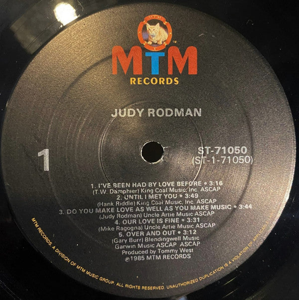 Judy Rodman : Judy (LP, Album, Spe)