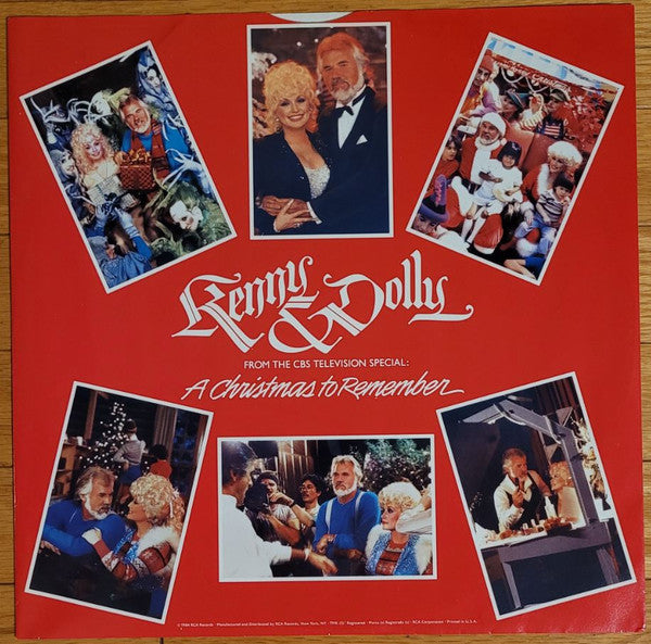 Kenny Rogers & Dolly Parton : Once Upon A Christmas (LP, Album, Ind)