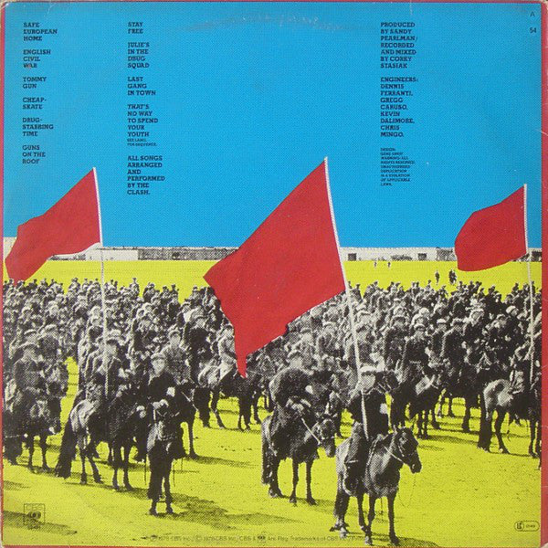 The Clash : Give 'Em Enough Rope (LP, Album, M/Print)