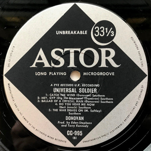 Donovan : Universal Soldier (LP, Comp)