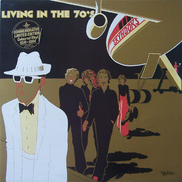 Skyhooks : Living In The 70's (LP, Album, Ltd, RE, Gol)