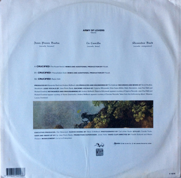 Army Of Lovers : Crucified (12")